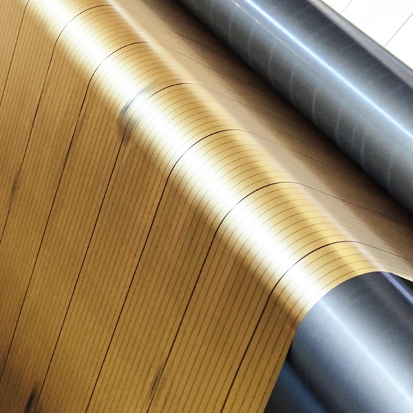 Metalized printing thermal lamination film
